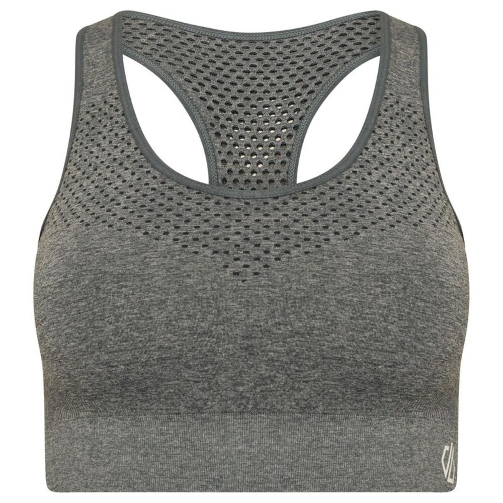Dare 2B Womens/Ladies Dont Sweat It II Sports Bra / Ebony Grey